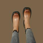 Handcrafted Genuine Leather Women's Shoes: Luxury, Elegance & Quality Craftsmanship(EyunshangxYSC2970-2)