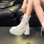 Elegant Handmade Leather Women’s Shoes: Craftsmanship Redefined.(EyunshangxYSC2958)