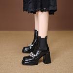 Exquisite Handmade Leather Women's Shoes: Luxury Craftsmanship for Elegance(EyunshangxYSC2986)