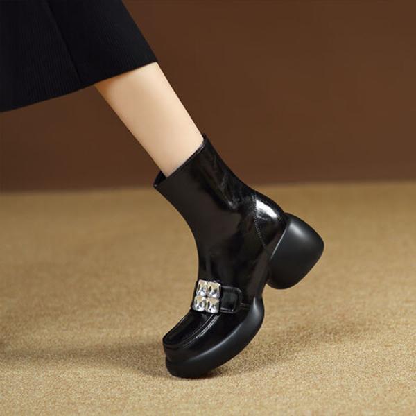 Exquisite Handcrafted Leather Women’s Shoes: A Touch of Luxury and Elegance(EyunshangxYSC2969-2)