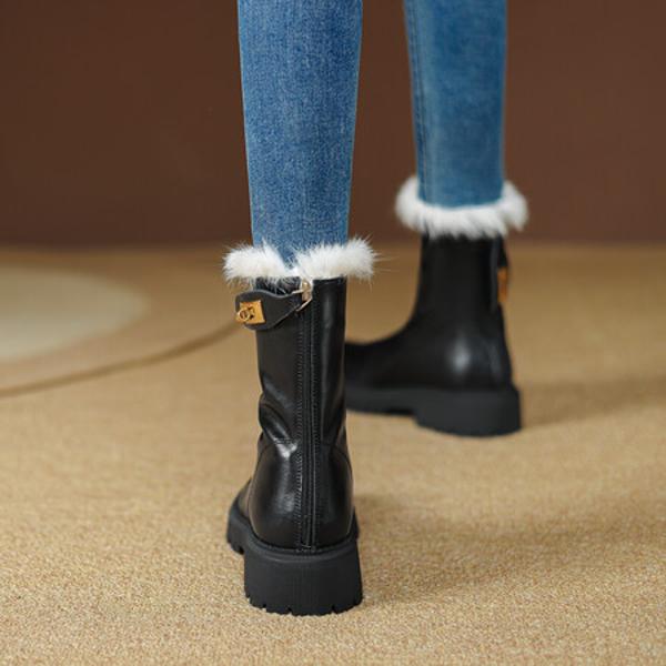 Handcrafted Luxury Leather Women's Shoes for Elegant Style(EyunshangxYS6104)