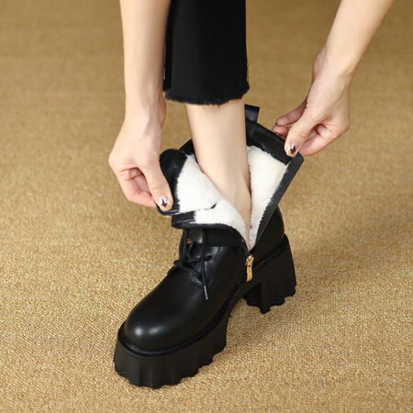 Exquisite Handmade Leather Women's Shoes: Luxury and Elegance(EyunshangxYS16020)