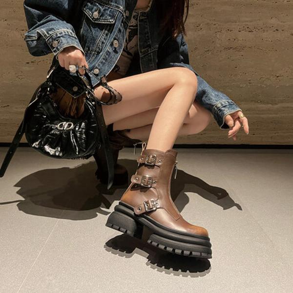 Handcrafted Leather Women’s Shoes: Elegance in Every Detail(EyunshangxYSC2319-1)