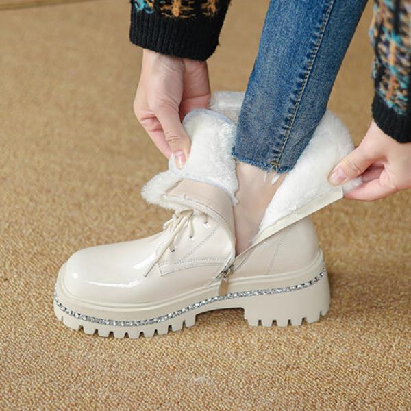 Handcrafted Leather Elegance: Luxurious Women's Shoes(EyunshangxYS6107)