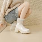 Handcrafted Genuine Leather Women's Shoes - Luxurious Elegance(EyunshangxYSC2334)