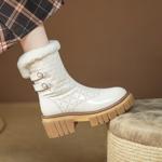 Exquisite Handcrafted Leather Women's Shoes for Timeless Elegance(EyunshangxYSM6105)