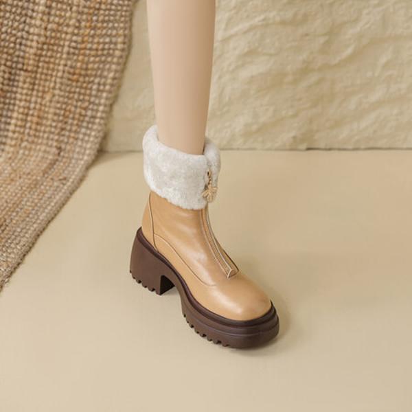 Elegant Handmade Genuine Leather Women's Shoes(EyunshangxC2334-2)