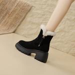 Handcrafted Luxury Leather Women's Shoes - Elegant Craftsmanship(EyunshangxC2335-2)