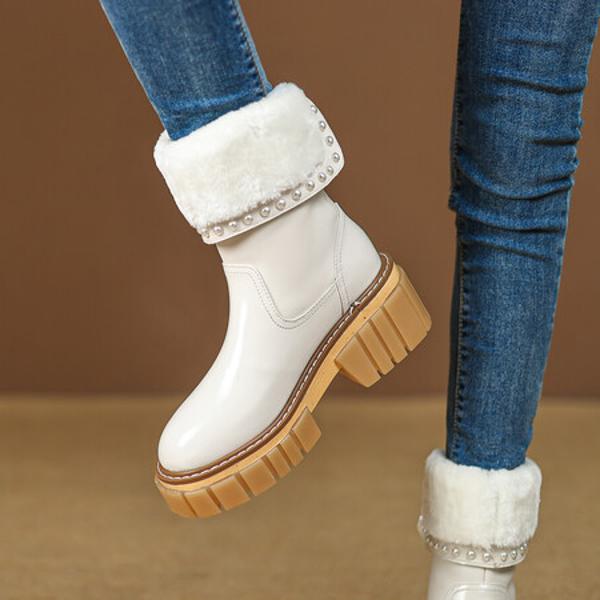 Handcrafted Leather Women's Shoes: Elevate Elegance with Luxury Quality(EyunshangxC2503-3)