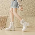 Handcrafted Leather Women's Shoes: Exquisite Artisan Quality for Elegant Luxury(EyunshangxAC2332)