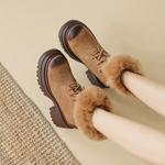 Handcrafted Luxury Sheepskin Women's Shoes: Elegance in Every Stitch(EyunshangxAC2327)