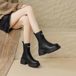 Handcrafted Luxurious Genuine Leather Women’s Shoes of Elegance(EyunshangxAC2333)