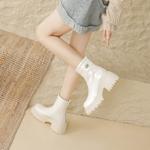 Elegant Handmade Leather Women's Shoes of Superior Craftsmanship(EyunshangxZ2329)