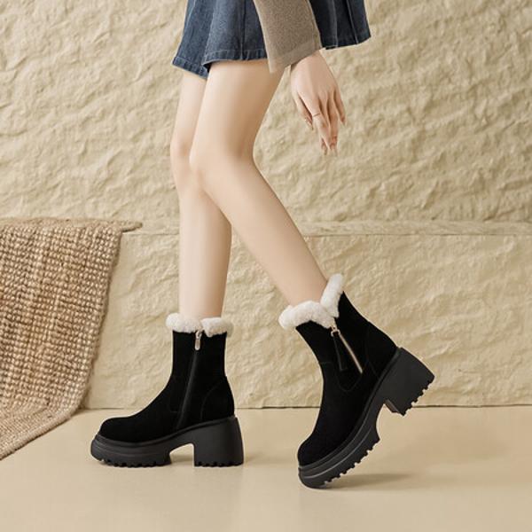 Handcrafted Luxury Leather Women's Shoes - Elegance Meets Quality Craftsmanship(EyunshangxZ2335)