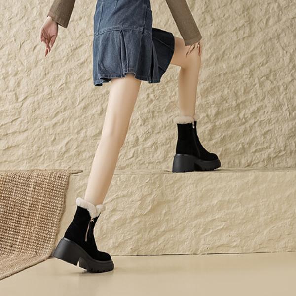 Handcrafted Luxury Leather Women's Shoes - Elegance Meets Quality Craftsmanship(EyunshangxZ2335)