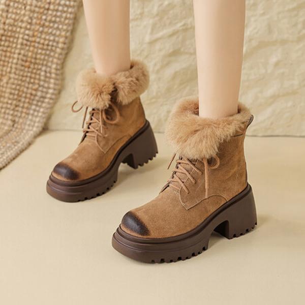 Premium Handcrafted Leather Women's Shoes: Elegance in Every Stitch(EyunshangxW2327)