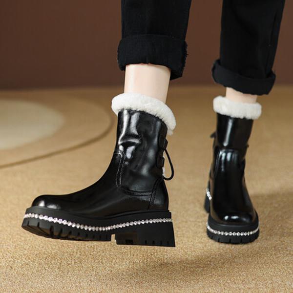 Handcrafted Luxury Leather Women's Shoes: Elegance in Every Stitch(EyunshangxW6108)