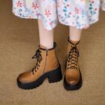 Handcrafted Luxury Leather Women’s Shoes: Timeless Elegance(EyunshangxW2997)