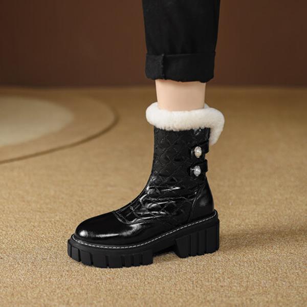 Handcrafted Luxury Leather Women’s Shoes - Unmatched Elegance(EyunshangxU6105)