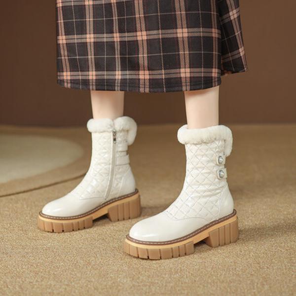 Handcrafted Luxury Leather Women’s Shoes - Unmatched Elegance(EyunshangxU6105)