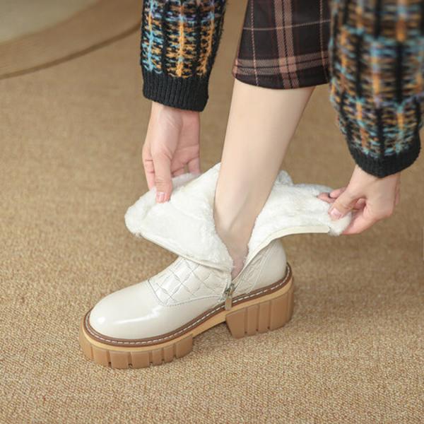 Handcrafted Luxury Leather Women’s Shoes - Unmatched Elegance(EyunshangxU6105)