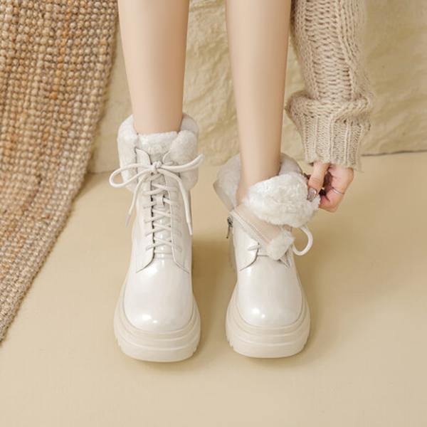 Handcrafted Luxurious Leather Women's Shoes with Elegance(EyunshangxS2332)