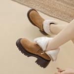 Handcrafted Leather Women's Shoes: Luxurious Elegance & Quality(EyunshangxS2331)