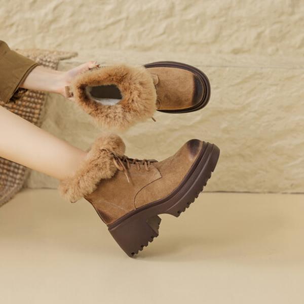 Luxury Handcrafted Leather Women’s Shoes with Elegant Craftsmanship(EyunshangxU-2327)