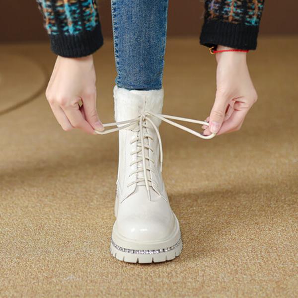 Crafted Elegance: Luxurious Handmade Leather Women's Shoes(EyunshangxU-6107)