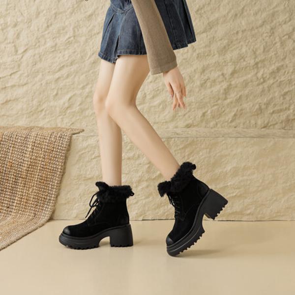 Luxury Handcrafted Genuine Leather Women's Shoes for Elegant Style(EyunshangxB2327)