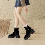 Handcrafted Leather Women’s Shoes: Luxury, Elegance, Quality(EyunshangxB2335)