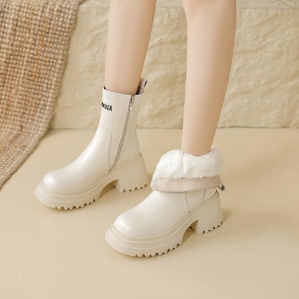 Handcrafted Luxury Leather Women's Shoes with Elegance(EyunshangxC-2333)