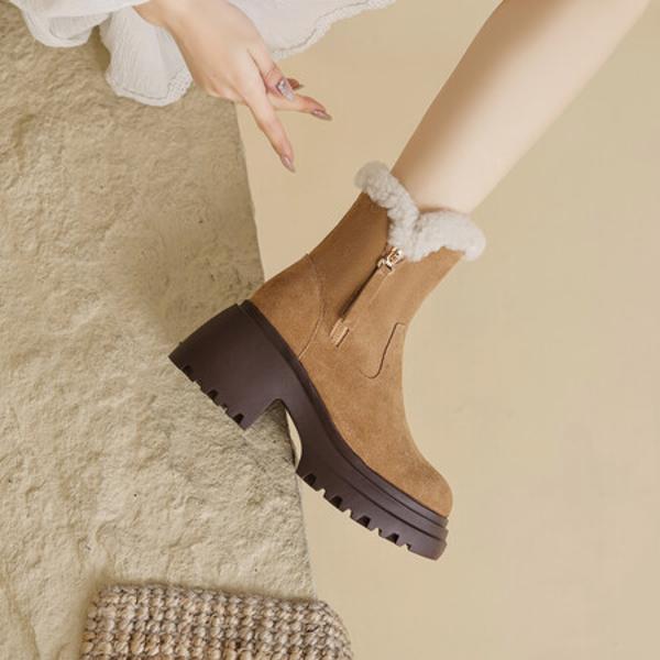 Exquisite Handmade Leather Women's Shoes: Luxury Elegance(EyunshangxC-2335)