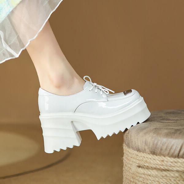 Handcrafted Leather Women's Shoes: Elegant Luxury with Superior Craftsmanship(EyunshangxA2878)