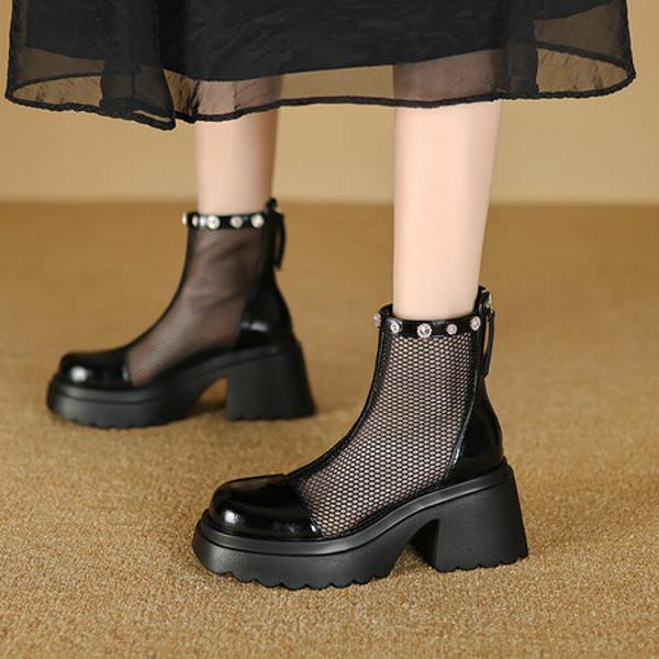 Luxurious Handcrafted Leather Women's Shoes(EyunshangxM2870-1)