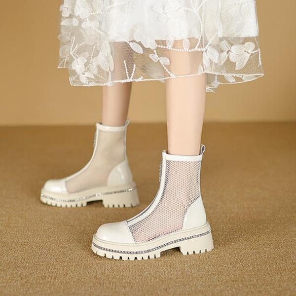 Handcrafted Leather Women’s Shoes: Exquisite Quality, Timeless Elegance, Luxe Craftsmanship(EyunshangxM2877-1)