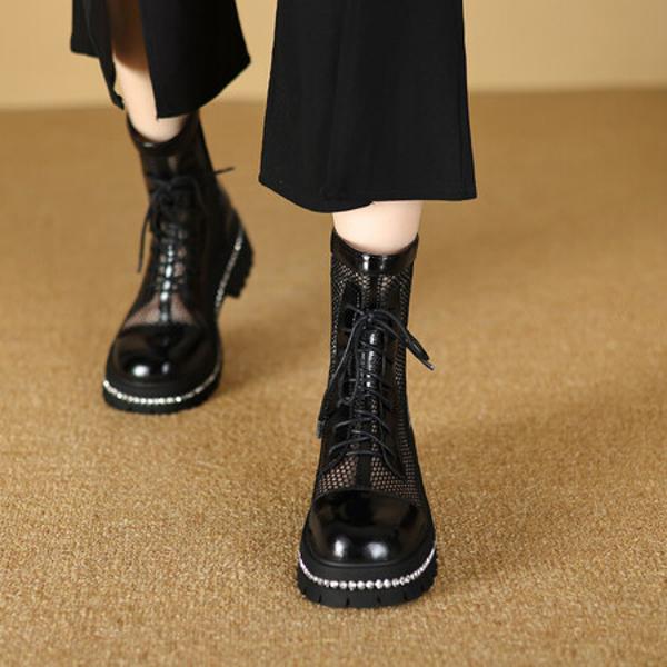 Exquisite Handmade Leather Women's Shoes: A Touch of Luxury and Elegance(EyunshangxM2869-1)