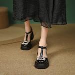 Handcrafted Luxury Leather Women's Shoes(EyunshangxAC2933)