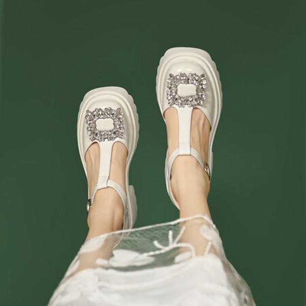 Handcrafted Luxury Leather Women's Shoes(EyunshangxAC2933)