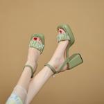 Handcrafted Luxury Leather Women's Shoes for Timeless Elegance(EyunshangxC2920)