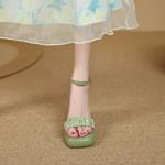 Handcrafted Luxury Leather Women's Shoes for Timeless Elegance(EyunshangxC2920)