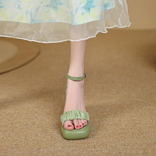 Handcrafted Luxury Leather Women's Shoes for Timeless Elegance(EyunshangxC2920)