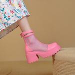 Handcrafted Luxury Genuine Leather Women's Shoes: Elegant Artistry in Every Pair(EyunshangxC2919)