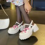 Elegant Handcrafted Leather Women's Shoes of Exquisite Quality(EyunshangxC2914-1)