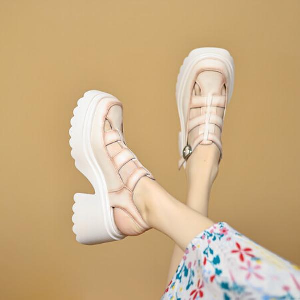 Elegantly Crafted Genuine Leather Handcrafted Women's Shoes(EyunshangxZ2611)