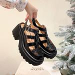 Elegant Handcrafted Leather Women's Shoes, Luxurious Quality(EyunshangxZ2610)