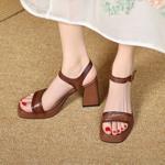 Exquisite Handmade Leather Women's Shoes: Luxury and Elegance(Eyunshangx2606)