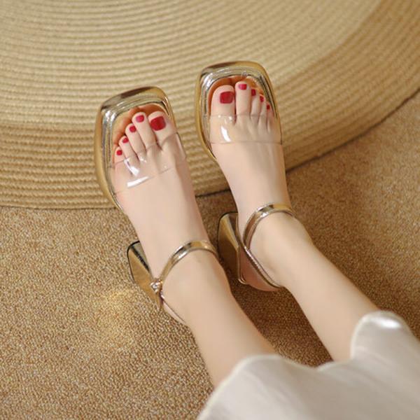 Luxurious Handmade Leather Women's Shoes with Exquisite Craftsmanship(EyunshangxC2913)