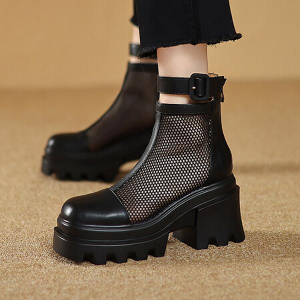 Exquisite Handcrafted Leather Women's Shoes - Luxury Elegance(Eyunshangx2717)