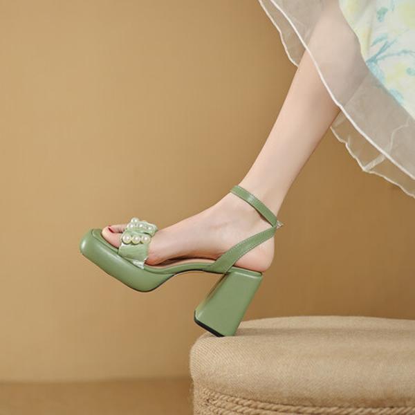 Luxury Genuine Leather Handmade Women's Shoes for Elegance(Eyunshangx2720)